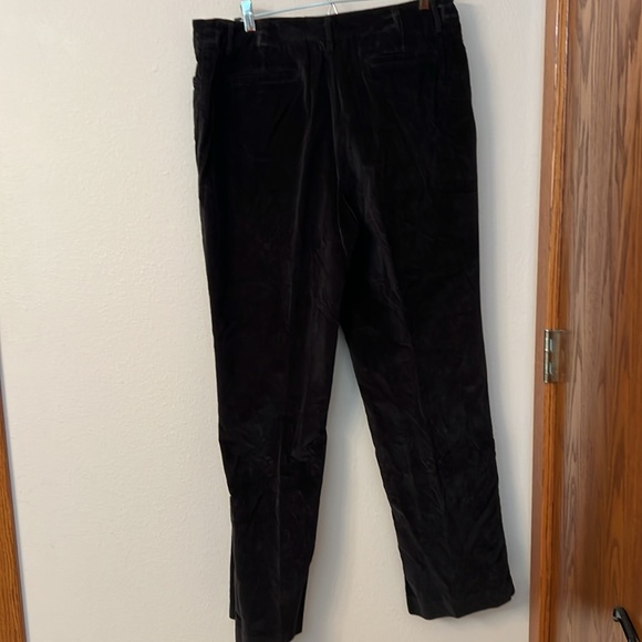 J.Jill velour pants, straight leg, Size 14. - Picture 5 of 8